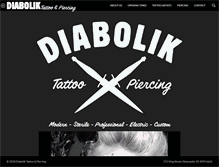 Tablet Screenshot of diabolik.com.au